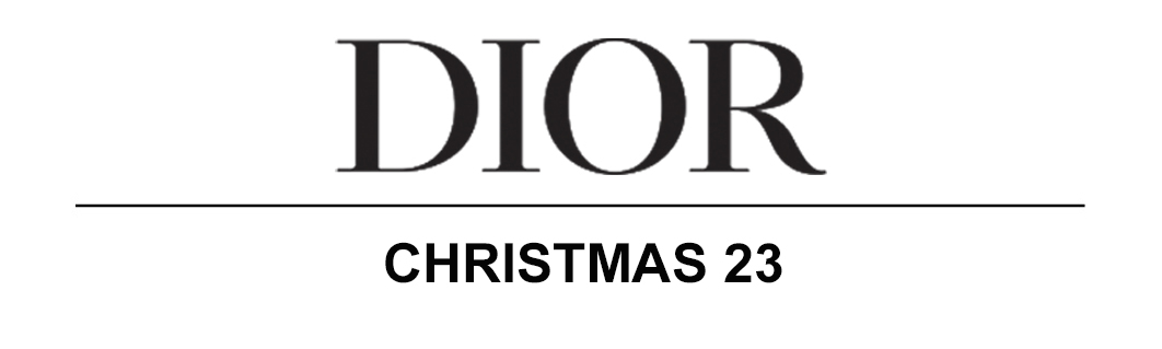 Dior Christmas 23 logo
