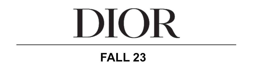 Dior Fall 23 logo