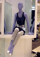 Topshop Solar Mannequins from Universal Display 2